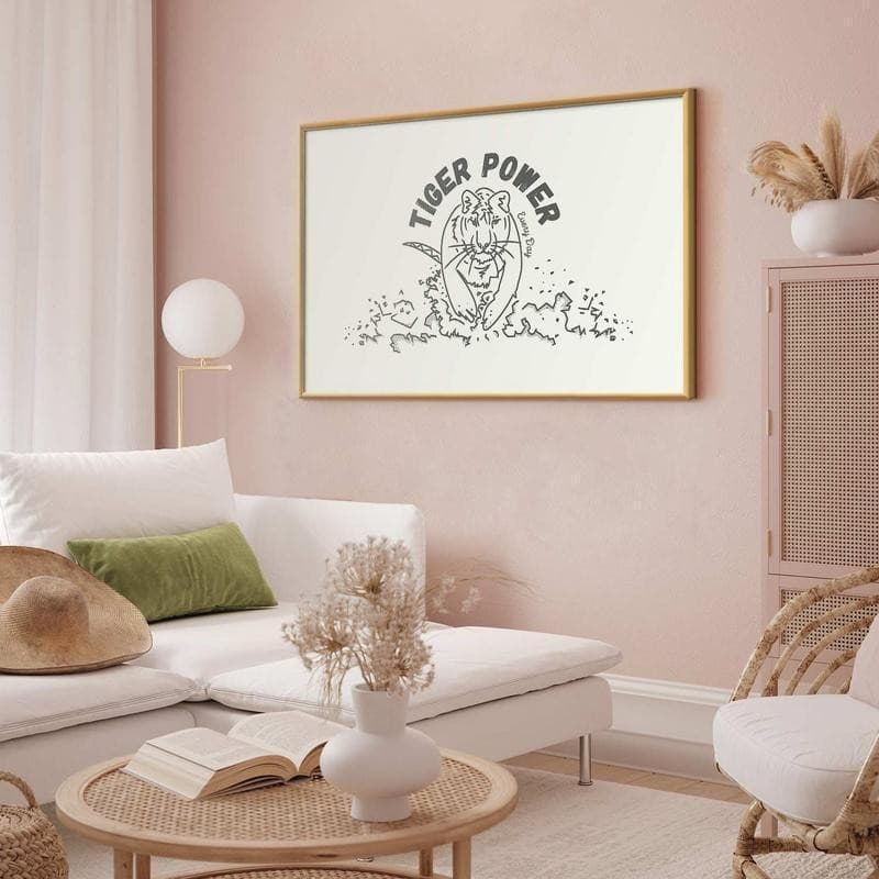 Poster - Tiger Power in Poster e stampe Collezione Casa - Trebisacce, commercioVirtuoso.it