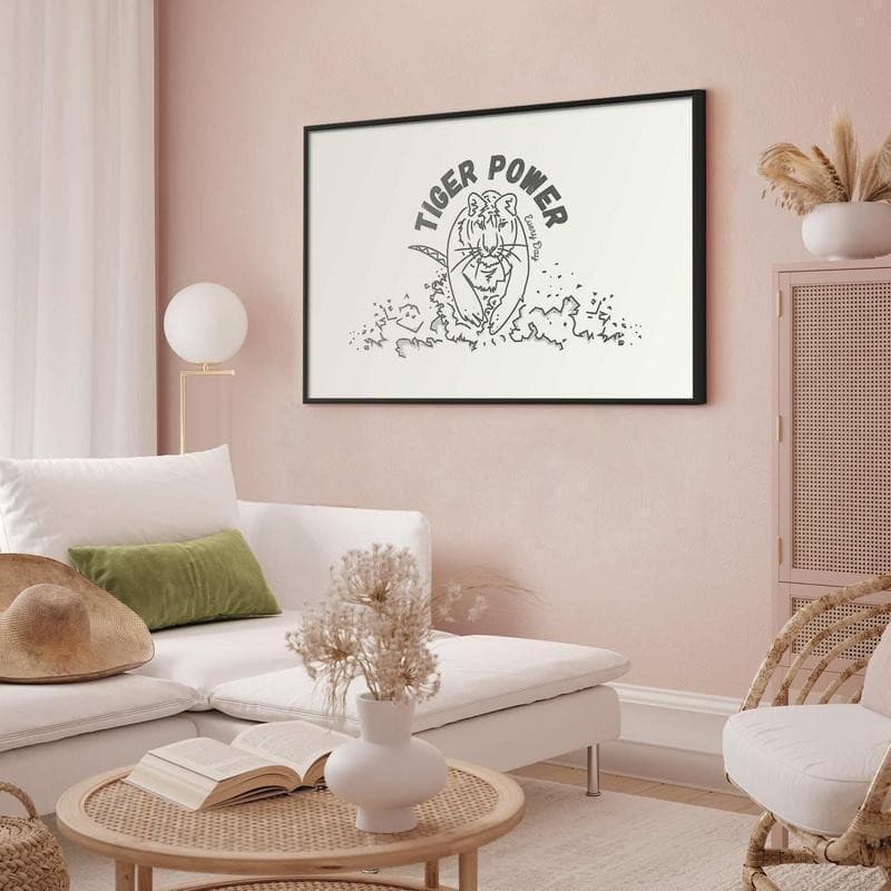 Poster - Tiger Power in Poster e stampe Collezione Casa - Trebisacce, commercioVirtuoso.it