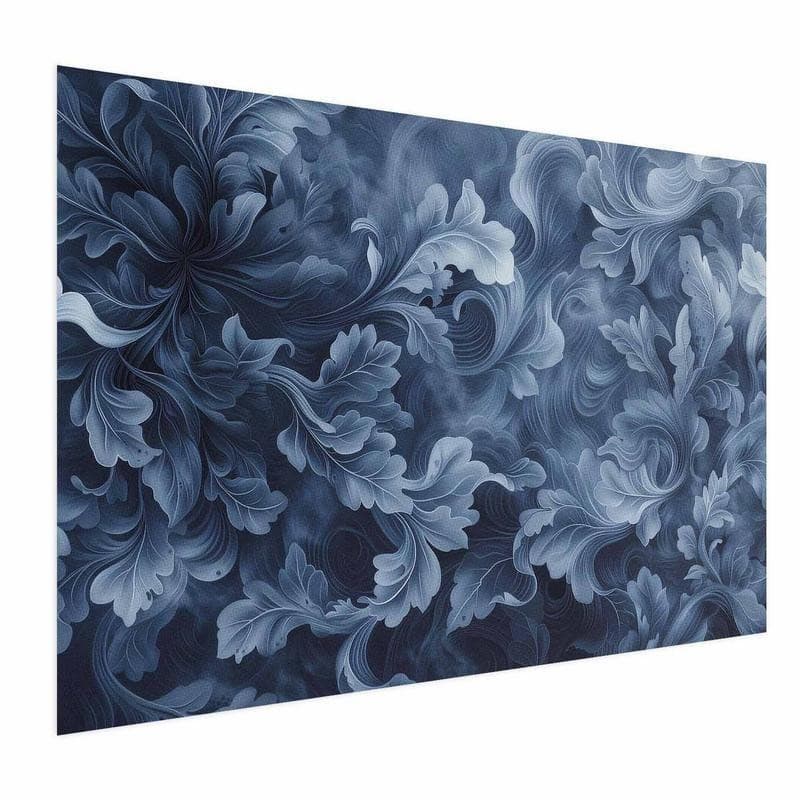 Poster - Dense, Dark Blue Abstract Ornaments in Poster e stampe Collezione Casa - Trebisacce, commercioVirtuoso.it