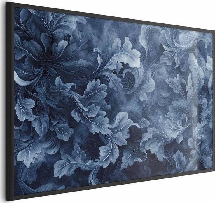 Poster - Dense, Dark Blue Abstract Ornaments in Poster e stampe Collezione Casa - Trebisacce, commercioVirtuoso.it