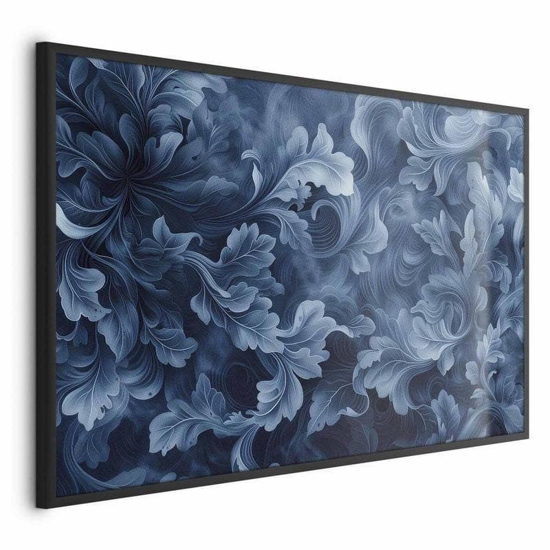 Poster - Dense, Dark Blue Abstract Ornaments in Poster e stampe Collezione Casa - Trebisacce, commercioVirtuoso.it