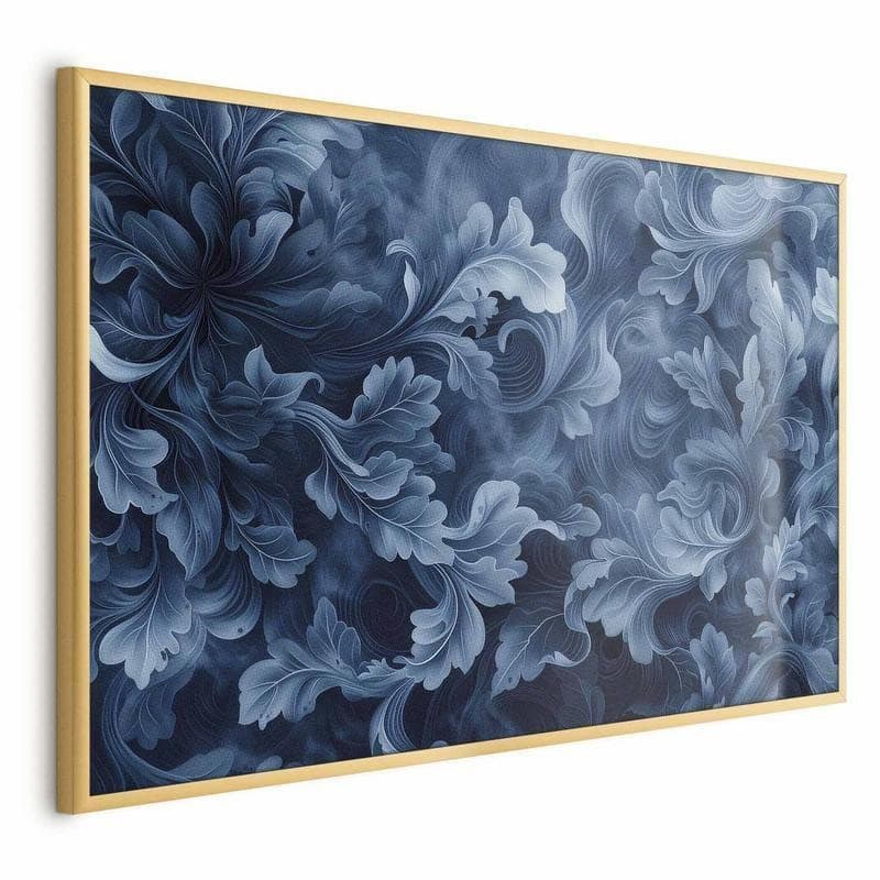 Poster - Dense, Dark Blue Abstract Ornaments in Poster e stampe Collezione Casa - Trebisacce, commercioVirtuoso.it