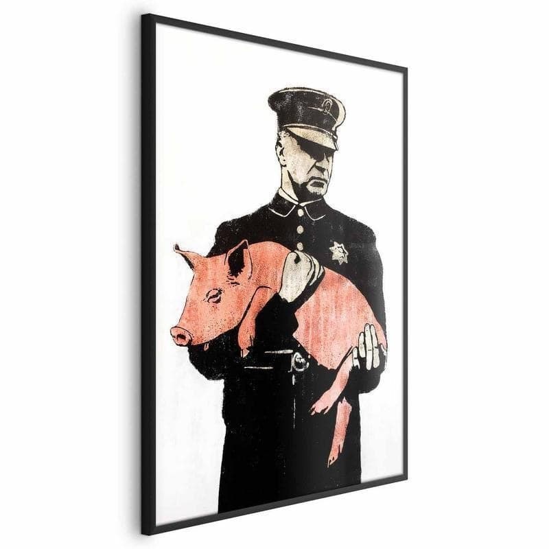 Poster - Police Pig in Poster e stampe Collezione Casa - Trebisacce, commercioVirtuoso.it