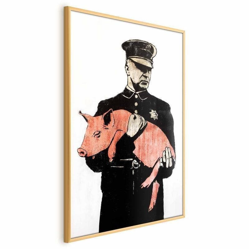 Poster - Police Pig in Poster e stampe Collezione Casa - Trebisacce, commercioVirtuoso.it