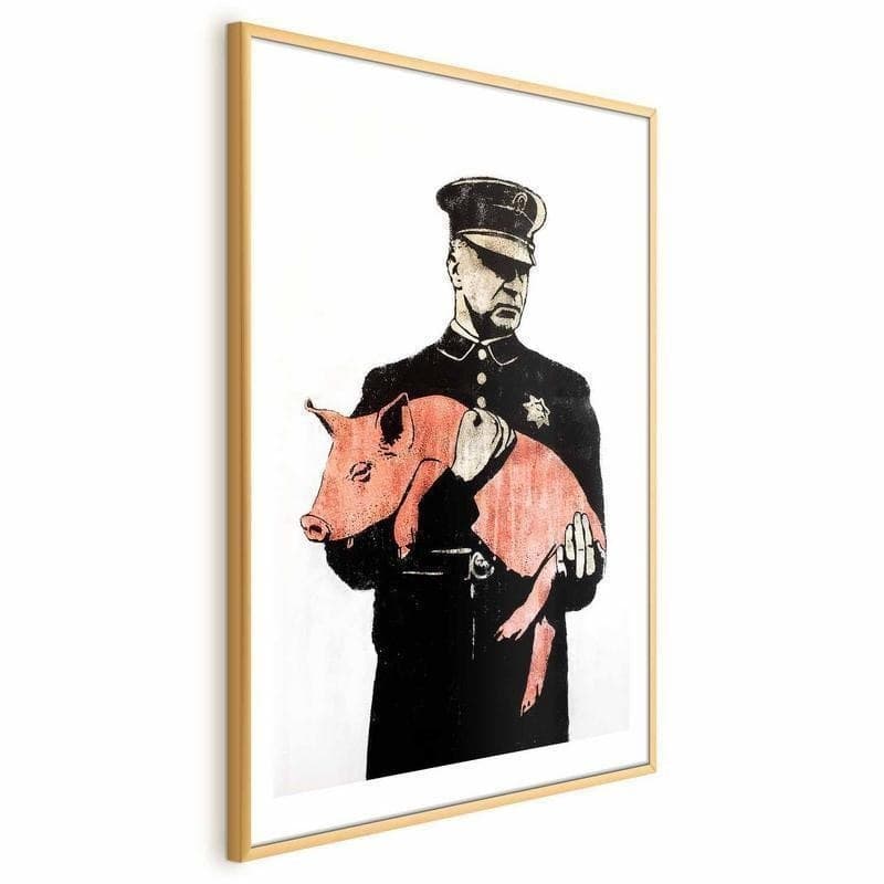 Poster - Police Pig in Poster e stampe Collezione Casa - Trebisacce, commercioVirtuoso.it