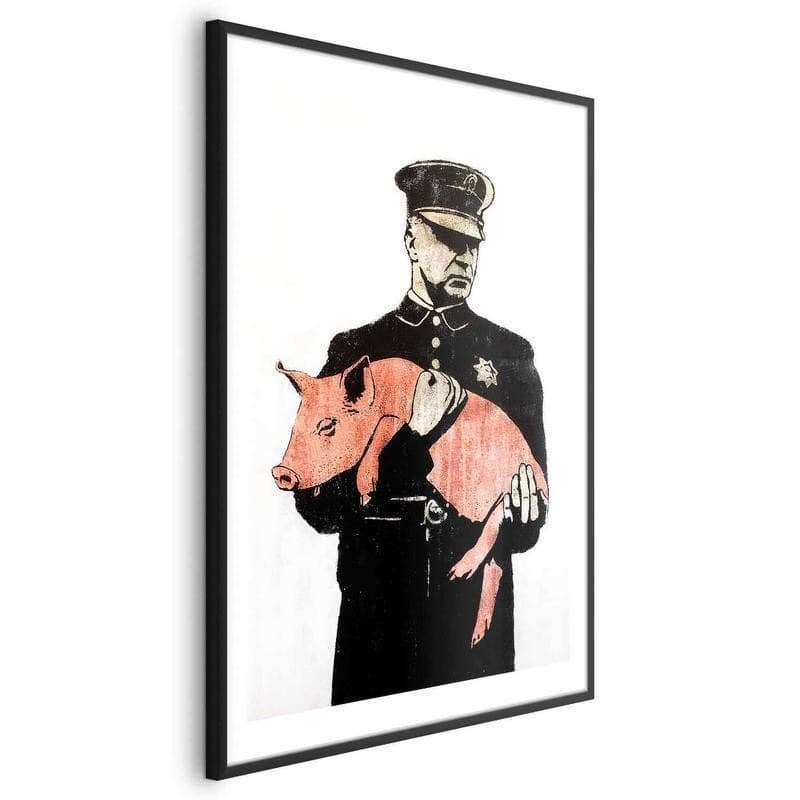 Poster - Police Pig in Poster e stampe Collezione Casa - Trebisacce, commercioVirtuoso.it
