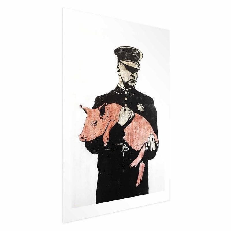 Poster - Police Pig in Poster e stampe Collezione Casa - Trebisacce, commercioVirtuoso.it