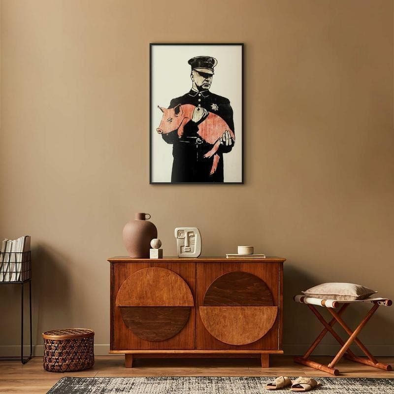 Poster - Police Pig in Poster e stampe Collezione Casa - Trebisacce, commercioVirtuoso.it