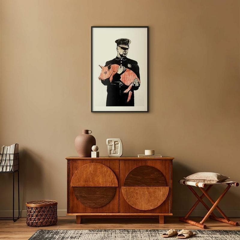 Poster - Police Pig in Poster e stampe Collezione Casa - Trebisacce, commercioVirtuoso.it