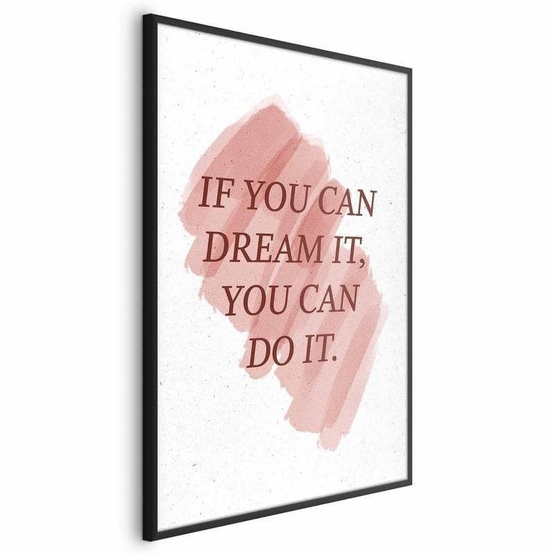 Poster - You Can Do It in Poster e stampe Collezione Casa - Trebisacce, commercioVirtuoso.it