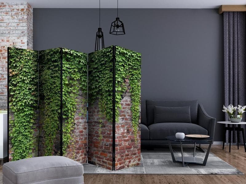 Paravento Brick and ivy II [Room Dividers] in Paraventi Collezione Casa - Trebisacce, commercioVirtuoso.it