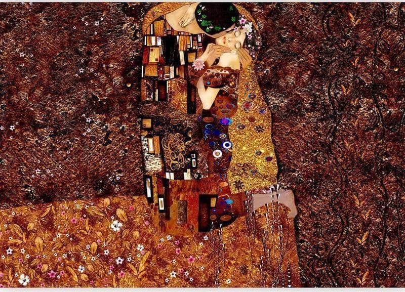 Fotomurale Klimt inspiration Image of Love in Carta da parati Collezione Casa - Trebisacce, commercioVirtuoso.it