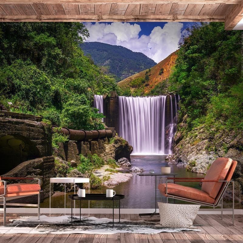Fotomurale Reggae Falls in Carta da parati Collezione Casa - Trebisacce, commercioVirtuoso.it