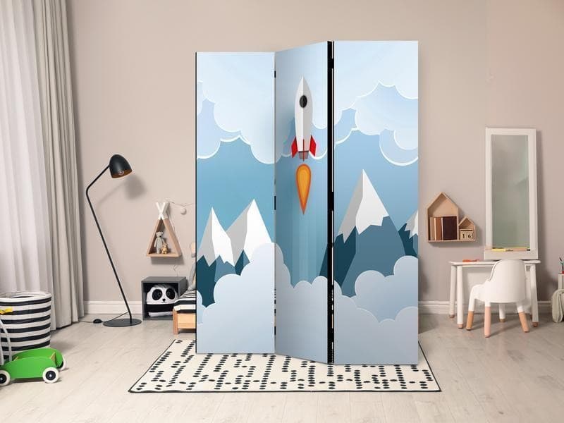 Paravento Rocket in the Clouds [divisori da interno] in Paraventi Collezione Casa - Trebisacce, commercioVirtuoso.it