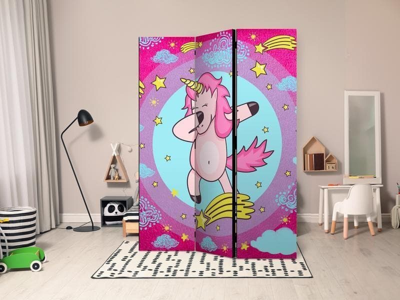 Paravento Dancing Unicorn [divisori da interno] in Paraventi Collezione Casa - Trebisacce, commercioVirtuoso.it