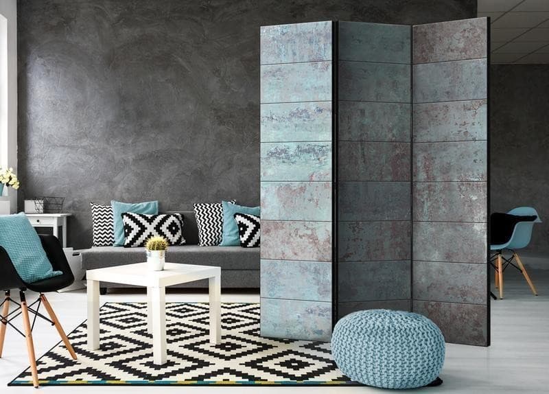 Paravento Turquoise Concrete [divisori da interno] in Paraventi Collezione Casa - Trebisacce, commercioVirtuoso.it