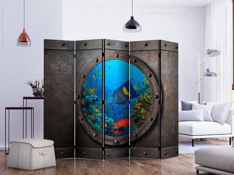Paravento Submarine Window II [Room Dividers] in Paraventi Collezione Casa - Trebisacce, commercioVirtuoso.it