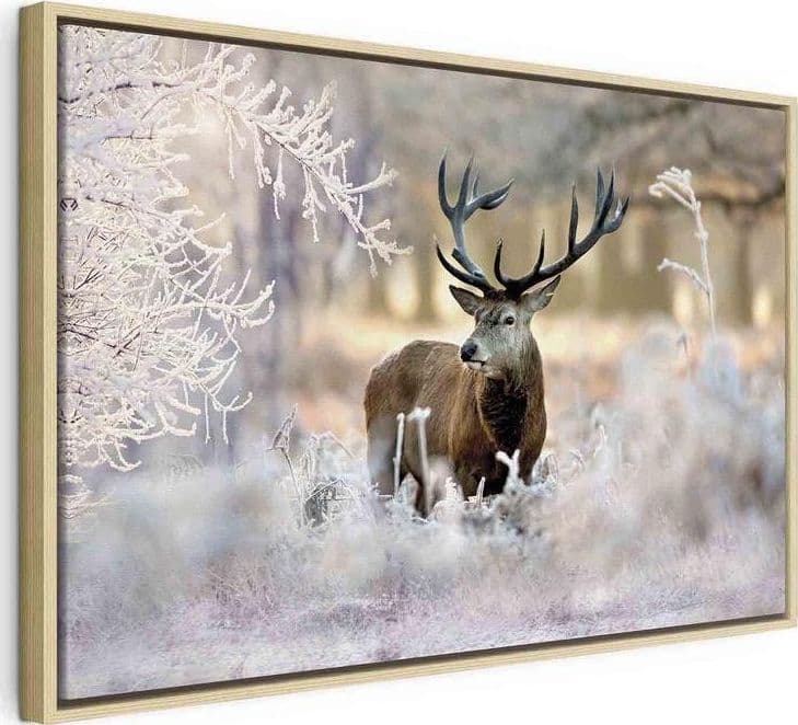 Quadro Deer in the Cold in Poster e stampe Collezione Casa - Trebisacce, commercioVirtuoso.it