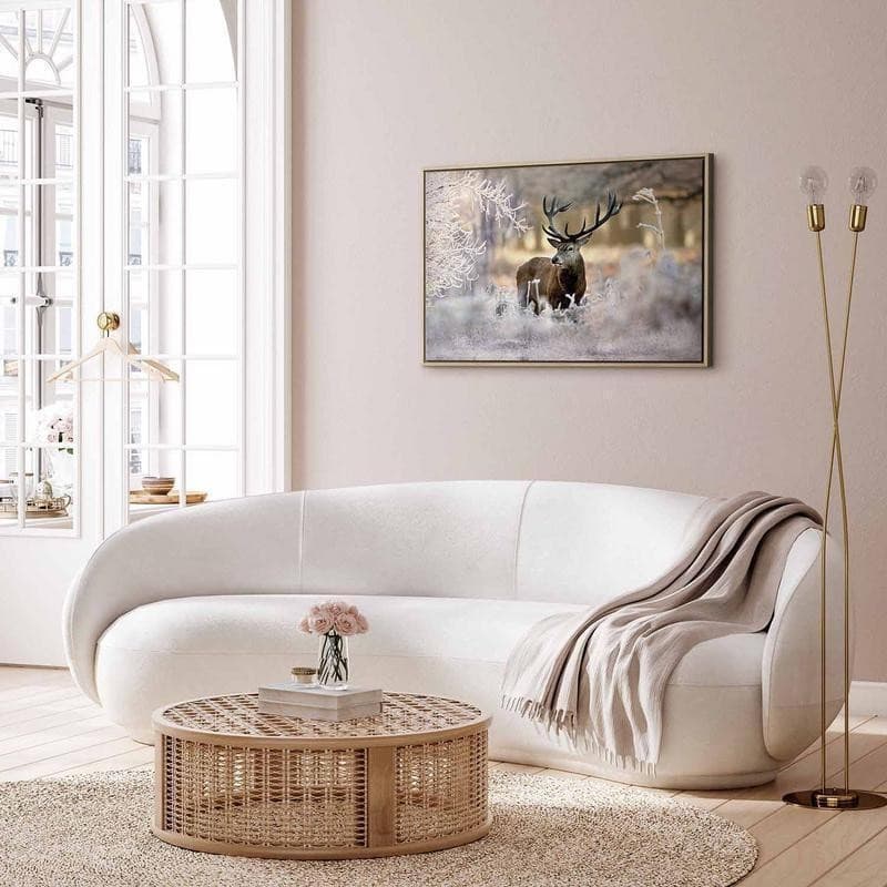 Quadro Deer in the Cold in Poster e stampe Collezione Casa - Trebisacce, commercioVirtuoso.it