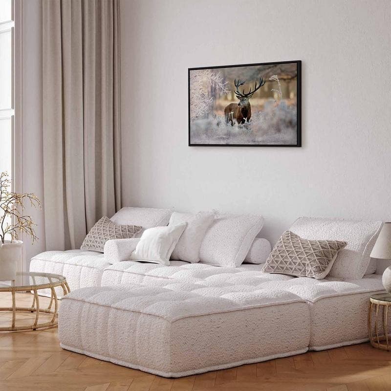Quadro Deer in the Cold in Poster e stampe Collezione Casa - Trebisacce, commercioVirtuoso.it