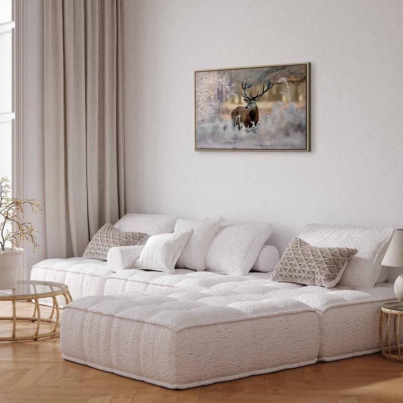 Quadro Deer in the Cold in Poster e stampe Collezione Casa - Trebisacce, commercioVirtuoso.it
