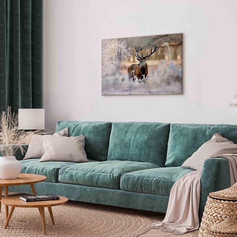 Quadro Deer in the Cold in Poster e stampe Collezione Casa - Trebisacce, commercioVirtuoso.it