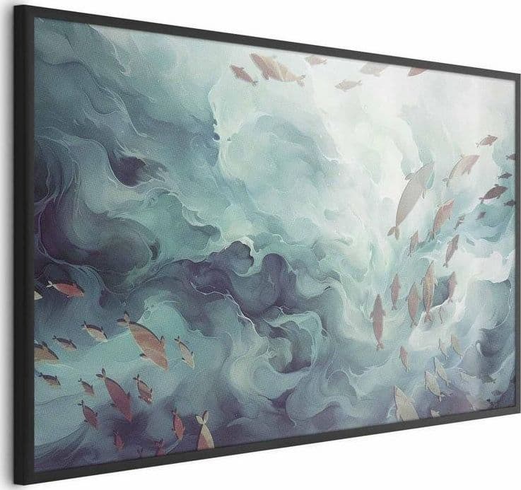 Poster - Fish in the Ocean in Poster e stampe Collezione Casa - Trebisacce, commercioVirtuoso.it
