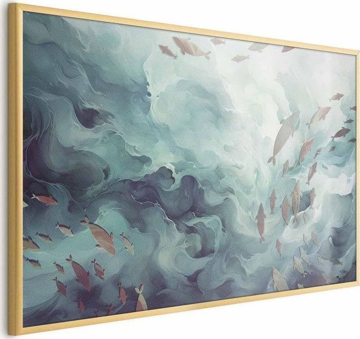 Poster - Fish in the Ocean in Poster e stampe Collezione Casa - Trebisacce, commercioVirtuoso.it