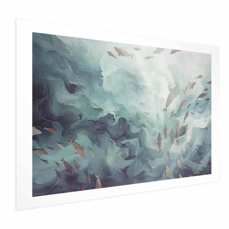 Poster - Fish in the Ocean in Poster e stampe Collezione Casa - Trebisacce, commercioVirtuoso.it