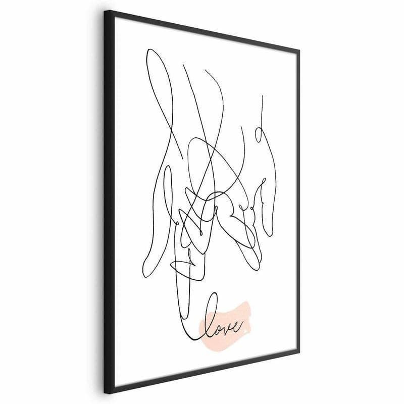 Poster - Tangled Feelings in Poster e stampe Collezione Casa - Trebisacce, commercioVirtuoso.it