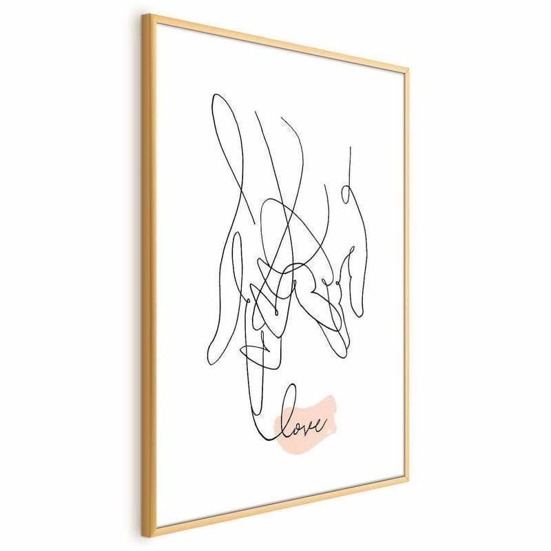 Poster - Tangled Feelings in Poster e stampe Collezione Casa - Trebisacce, commercioVirtuoso.it