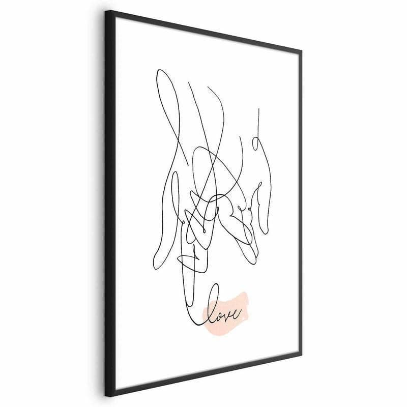 Poster - Tangled Feelings in Poster e stampe Collezione Casa - Trebisacce, commercioVirtuoso.it