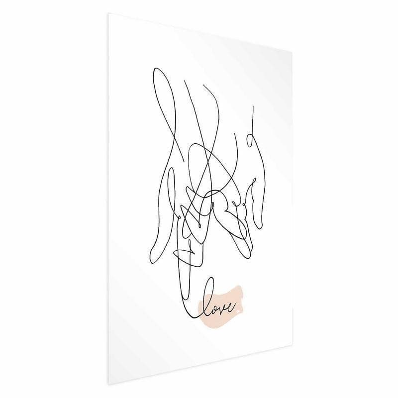 Poster - Tangled Feelings in Poster e stampe Collezione Casa - Trebisacce, commercioVirtuoso.it