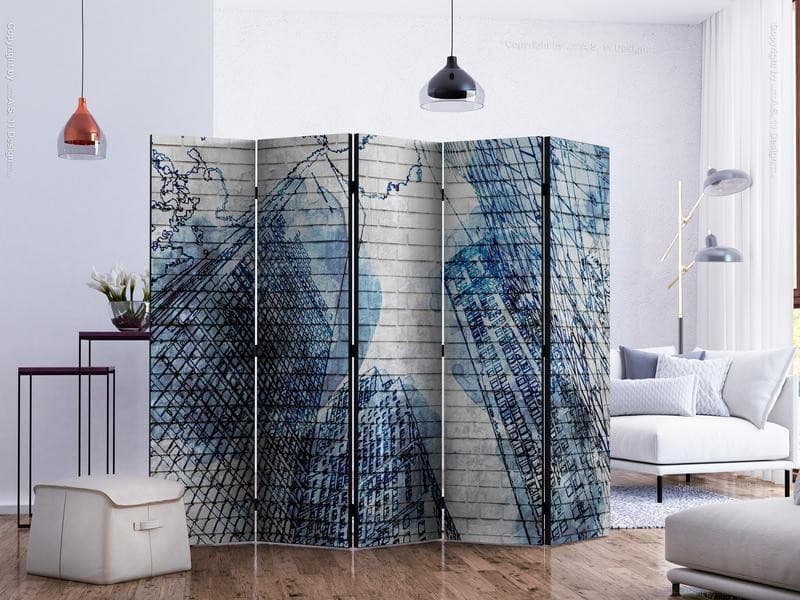 Paravento Inky New York II [Room Dividers] in Paraventi Collezione Casa - Trebisacce, commercioVirtuoso.it