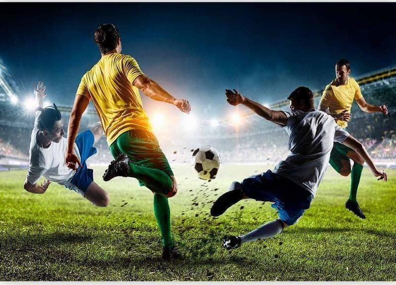 Fotomurale Decisive Tackle in Carta da parati Collezione Casa - Trebisacce, commercioVirtuoso.it
