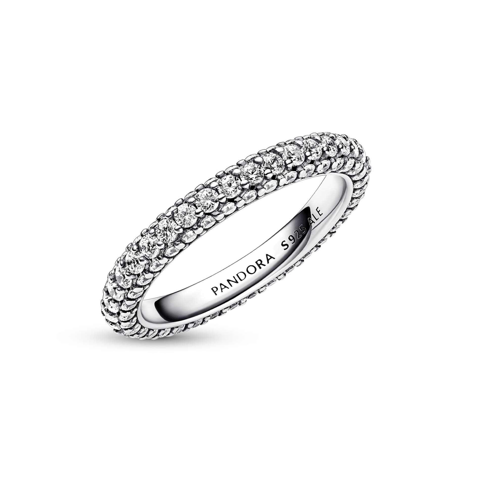PANDORA - Anello Pavè Fascia Singola in Anelli Alba Gioielli - Casoria, commercioVirtuoso.it