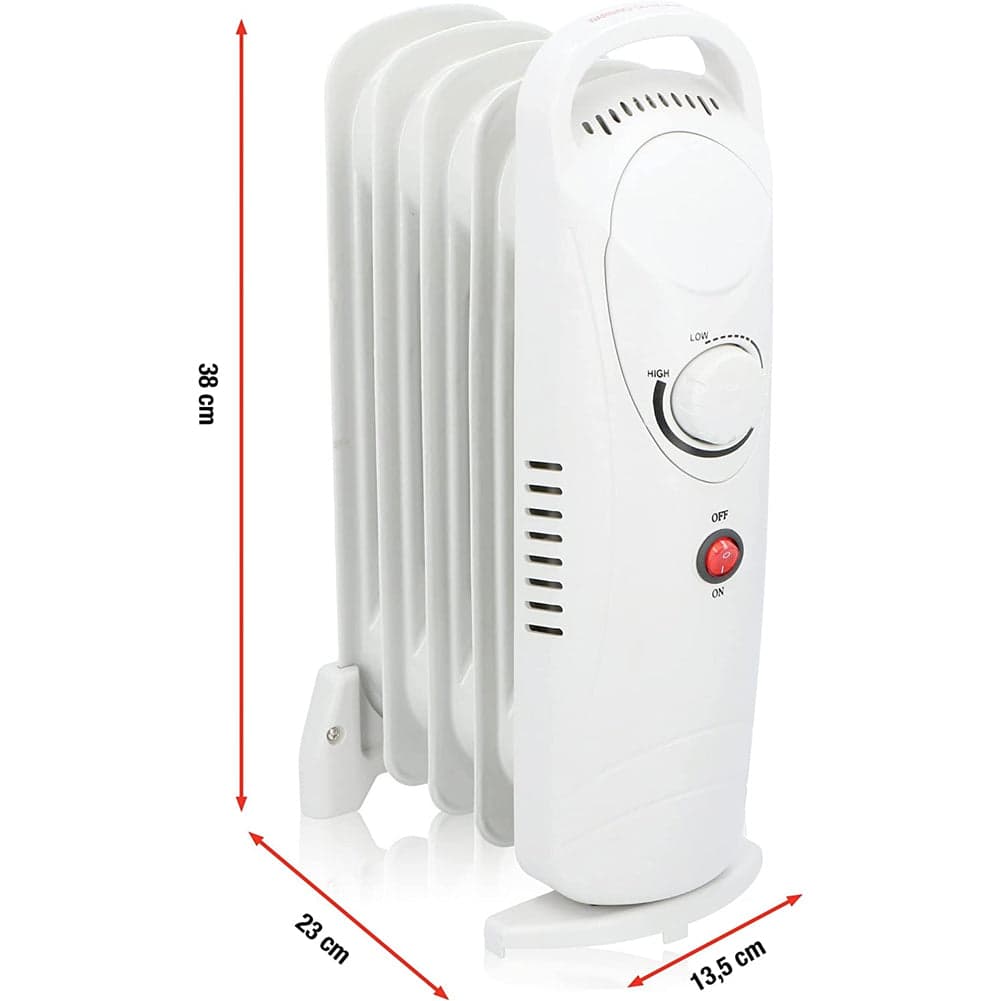 Radiatore ad Olio 5 Elementi a Basso Consumo Energetico Potenza 650 Watt in Stufe elettriche Esplodia - Napoli, commercioVirtuoso.it