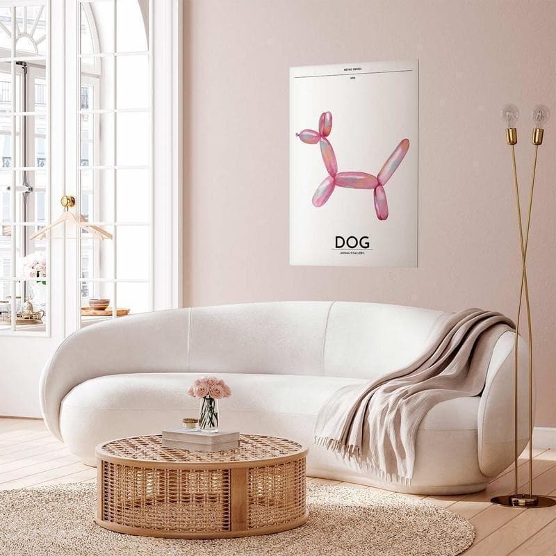 Poster - Holo-Dog - Colorful Retro Dog in Poster e stampe Collezione Casa - Trebisacce, commercioVirtuoso.it