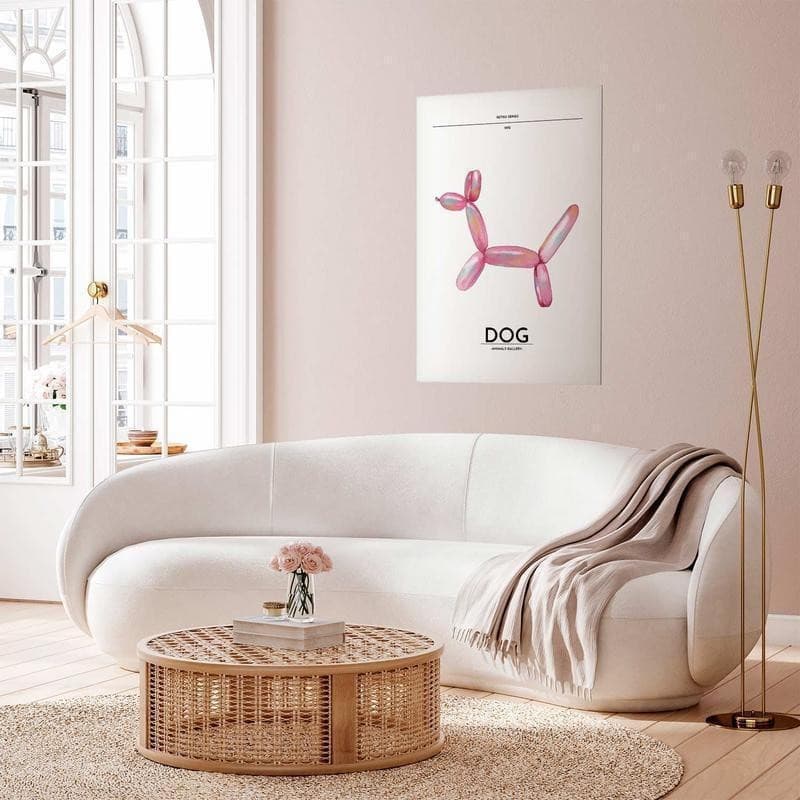 Poster - Holo-Dog - Colorful Retro Dog in Poster e stampe Collezione Casa - Trebisacce, commercioVirtuoso.it