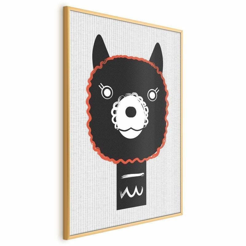 Poster - Decorative Alpaca in Poster e stampe Collezione Casa - Trebisacce, commercioVirtuoso.it
