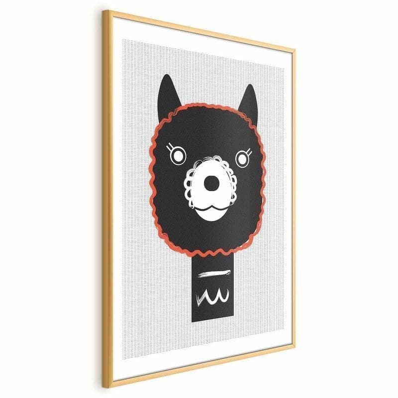 Poster - Decorative Alpaca in Poster e stampe Collezione Casa - Trebisacce, commercioVirtuoso.it