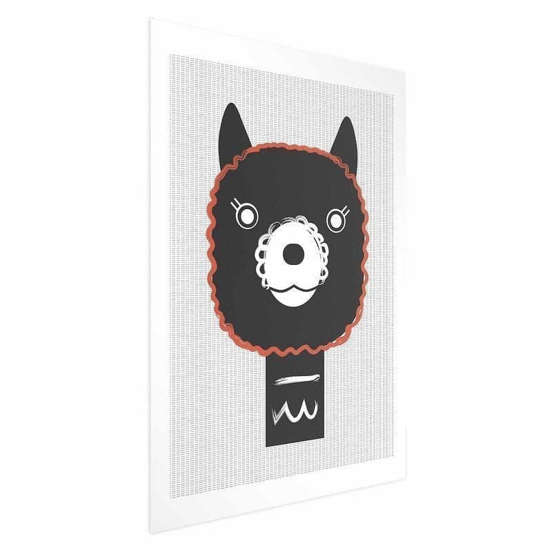 Poster - Decorative Alpaca in Poster e stampe Collezione Casa - Trebisacce, commercioVirtuoso.it