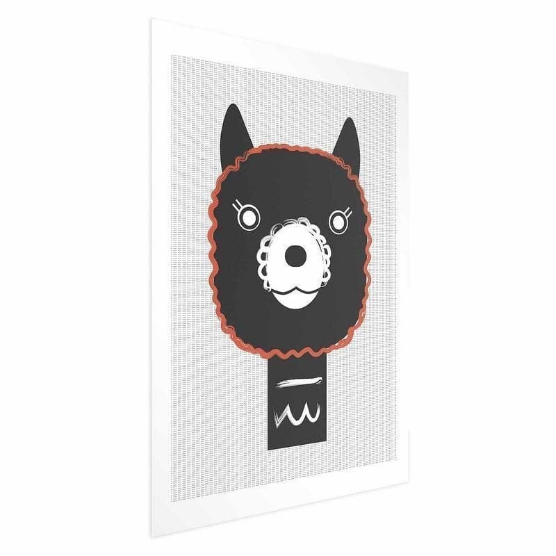 Poster - Decorative Alpaca in Poster e stampe Collezione Casa - Trebisacce, commercioVirtuoso.it