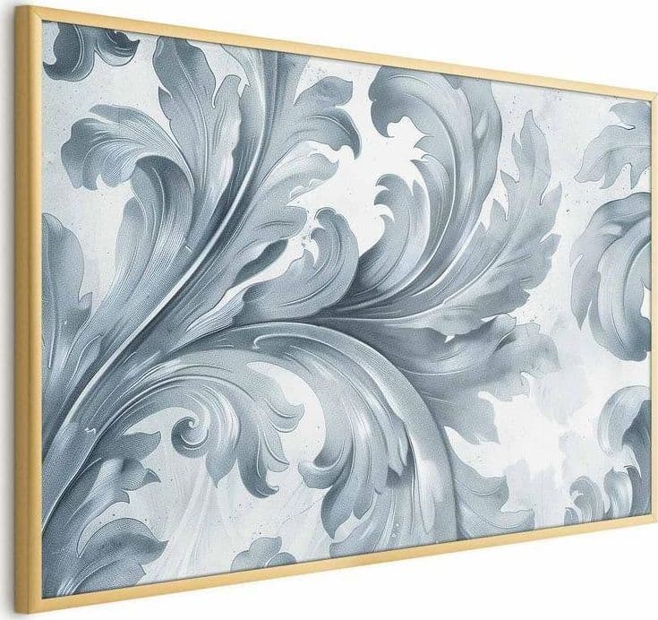 Poster - Stone Ornament in Baroque Style in Poster e stampe Collezione Casa - Trebisacce, commercioVirtuoso.it