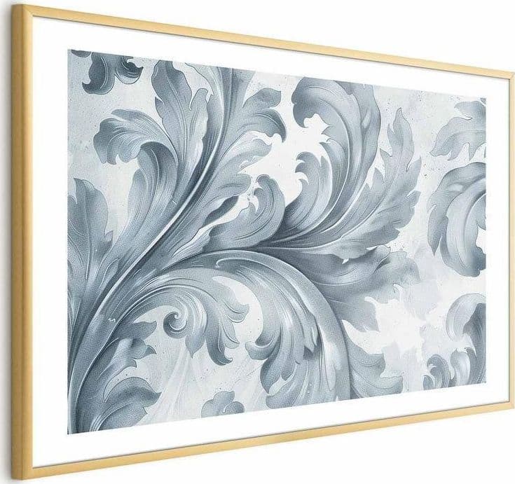 Poster - Stone Ornament in Baroque Style in Poster e stampe Collezione Casa - Trebisacce, commercioVirtuoso.it