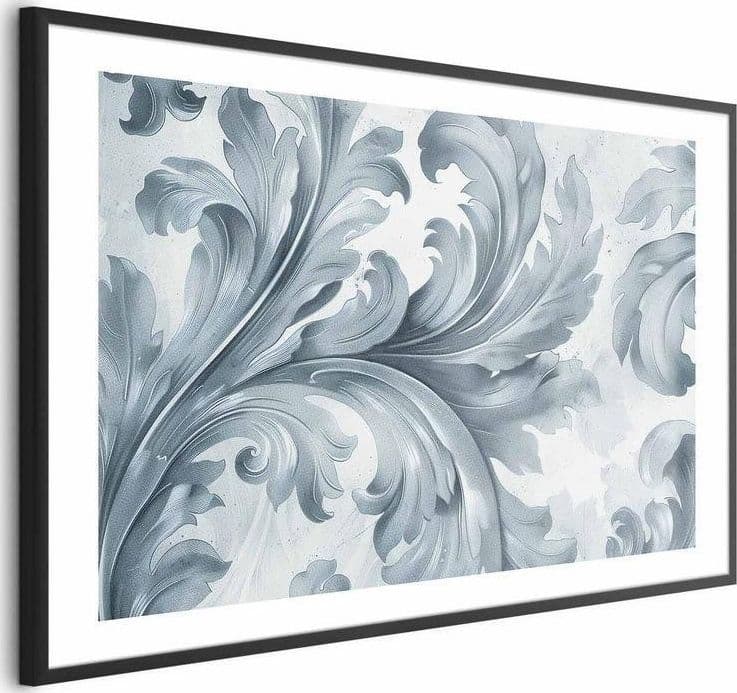 Poster - Stone Ornament in Baroque Style in Poster e stampe Collezione Casa - Trebisacce, commercioVirtuoso.it