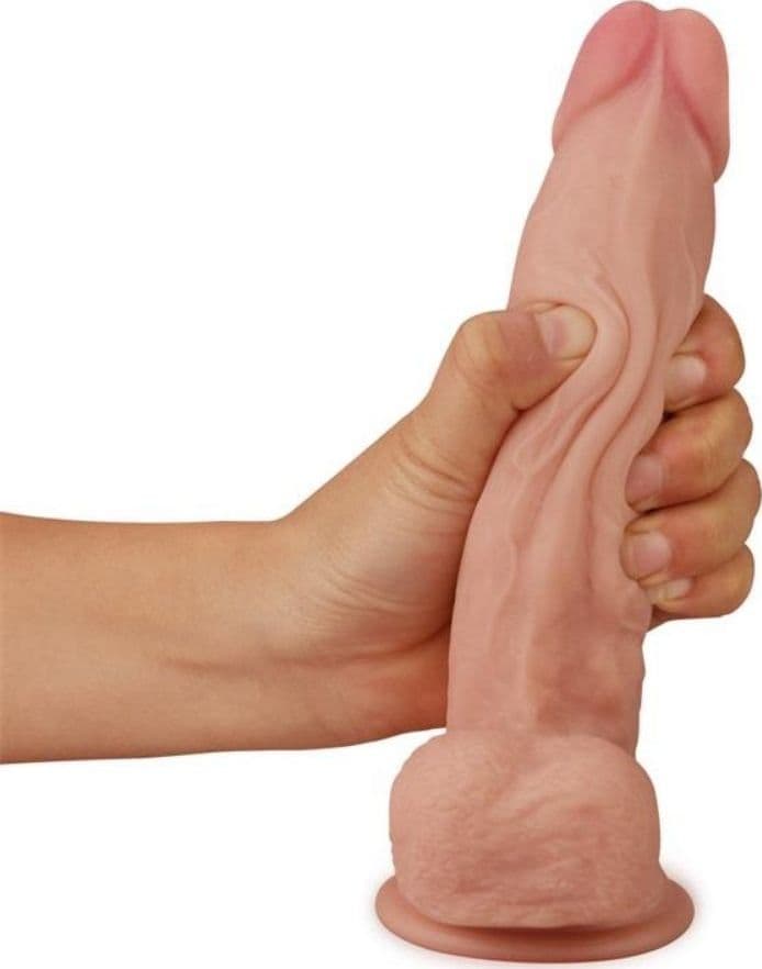 Dildo Realistico Scorrevole Doppio Strato 20 cm in Dildo doppi Sexy Tentazioni - Siracusa, commercioVirtuoso.it