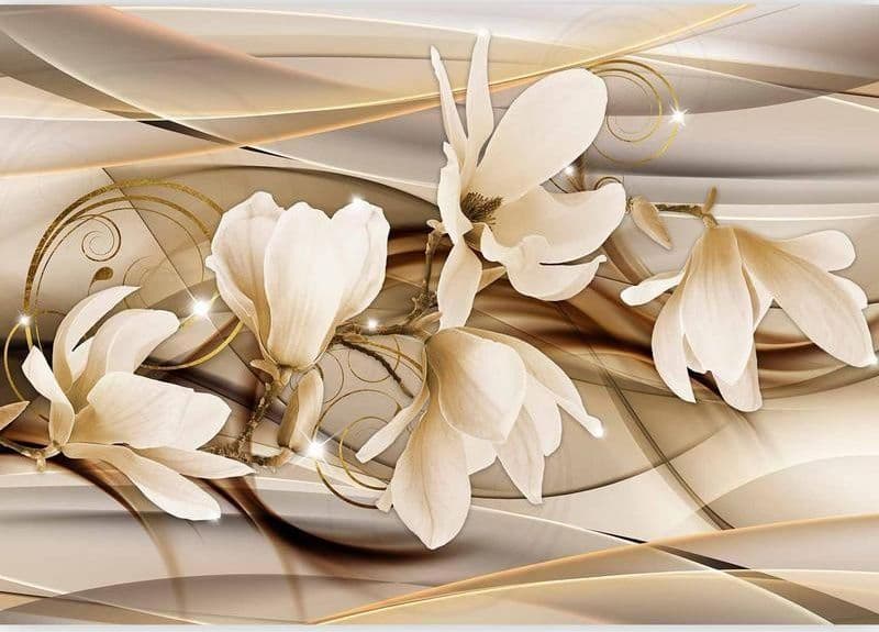 Fotomurale Dance of Flowers in Carta da parati Collezione Casa - Trebisacce, commercioVirtuoso.it