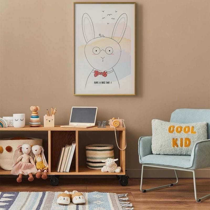 Poster - Greetings from the Rabbit in Poster e stampe Collezione Casa - Trebisacce, commercioVirtuoso.it