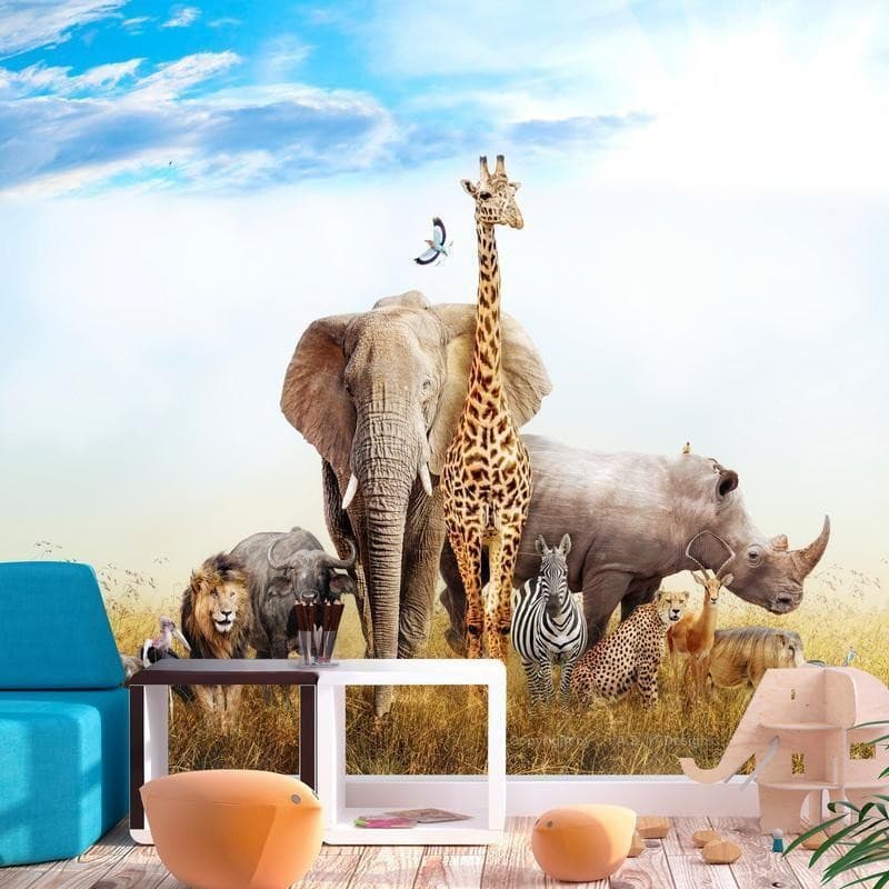Carta da Parati Fauna in Africa in Carta da parati Collezione Casa - Trebisacce, commercioVirtuoso.it